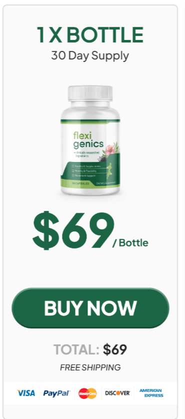 Flexigenics 1 $69/bottle