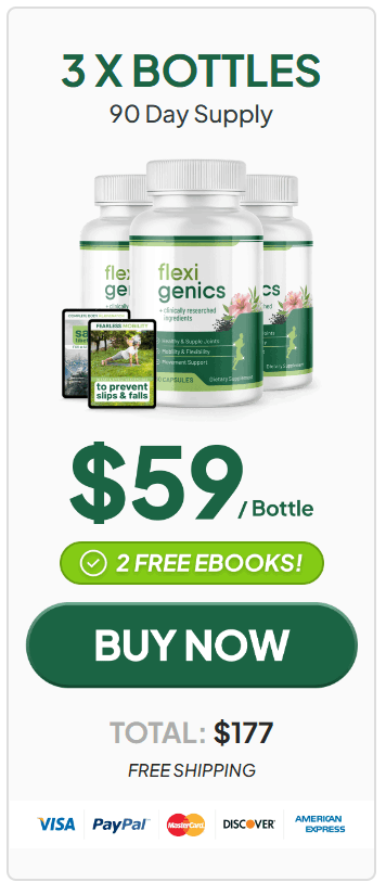 Flexigenics 3 $59/bottle